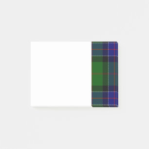 Grön och blåttklanSinclair Tartan Post-it Block