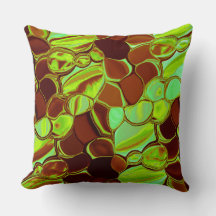 Grön och brunaktig, metallisk syn