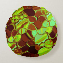 Grön och brunaktig, metallisk syn