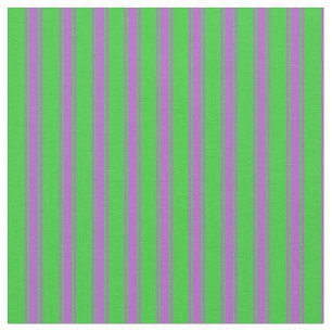 Grön och orkid stripe/limmad Mönster Tyg