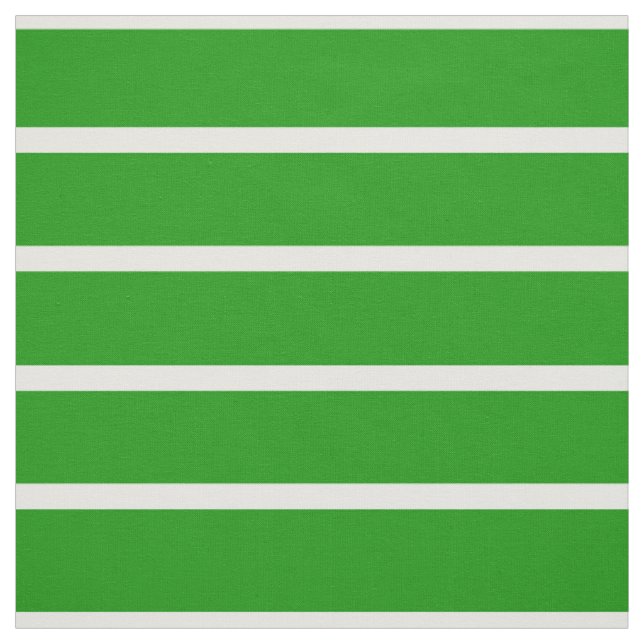 Grön och vit randig design tyg (Provkarta)