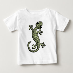 Grön ödla för vitklättringGecko T-shirt