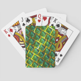 "Grön öga, repor och gyllene galler Casinokort