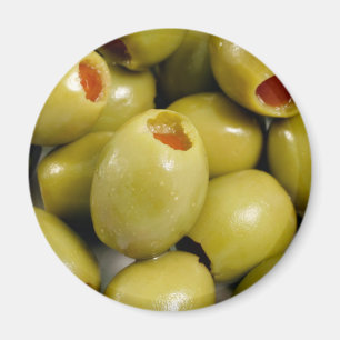 Grön olivmagnet magnet