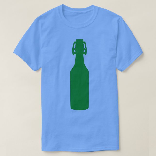 Grön öljflaska t shirt (Design framsida)