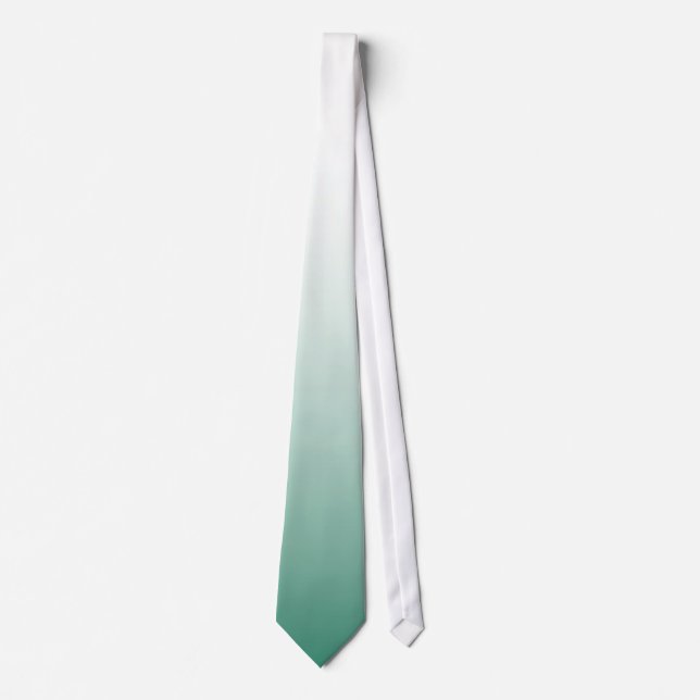 Grön ombre  slips (Framsida)