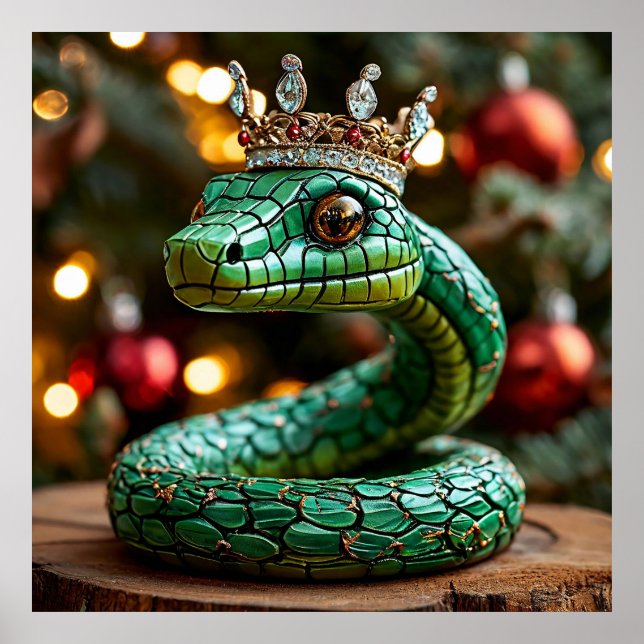 Grön orm poster (Framsidan)