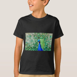 Grön påfågel tee
