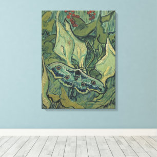 Grön påfågelspinnare av Vincent van Gogh Canvastryck