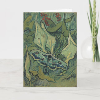 Grön påfågelspinnare av Vincent van Gogh Kort