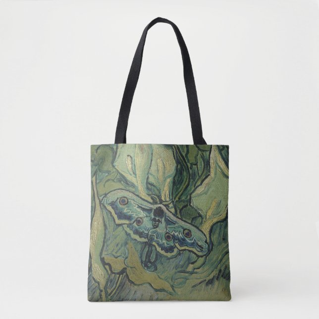 Grön påfågelspinnare av Vincent van Gogh Tygkasse (Framsida)