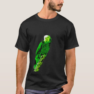 Grön papegoja 6537 t shirt