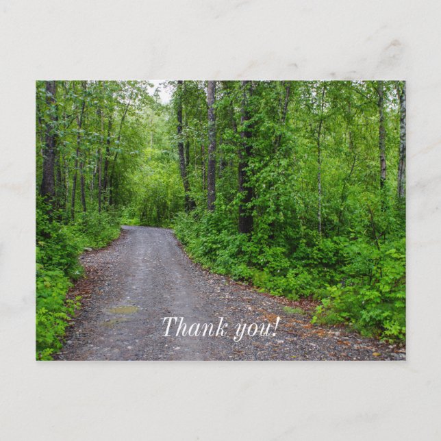 Grön paradis vykort (Framsida)