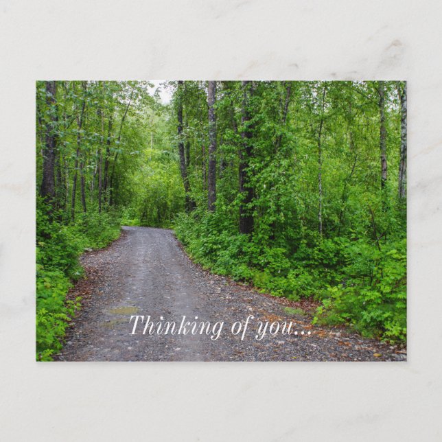 Grön paradis vykort (Framsida)