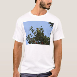 Grön parakit t-shirt