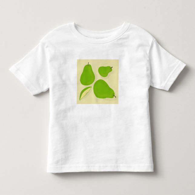 Grön päron T-Shirt (Framsida)