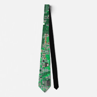 Grön PCB-kretskortdesign för IT-proffs Slips