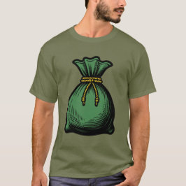 Grön Pengapåse T Shirt