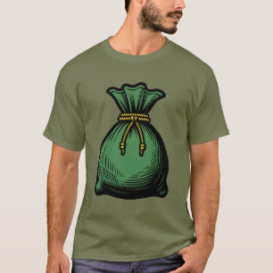 Grön Pengapåse T Shirt