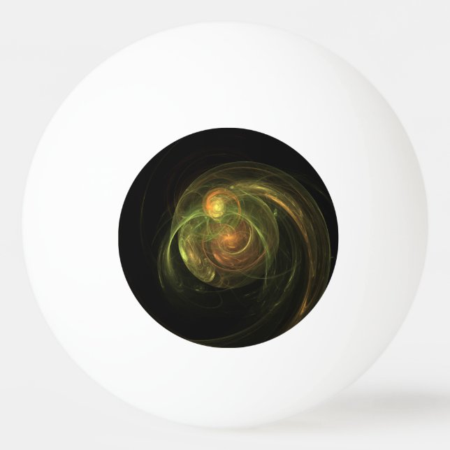 Grön planet pingisboll (Framsidan)
