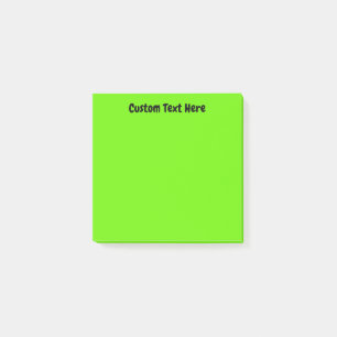 Grön Post-it Block