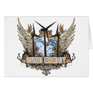 Grön pridevind Colorado Hälsningskort