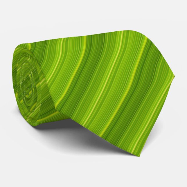 Grön randmönster slips (Rullad)