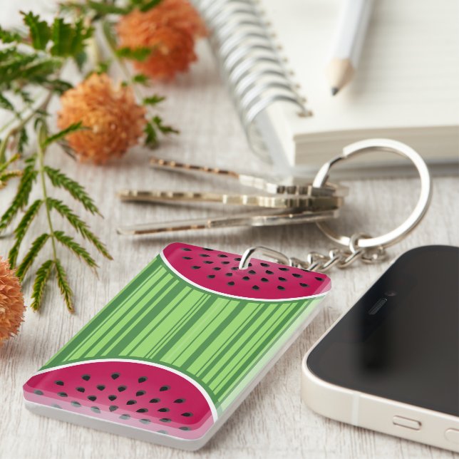 Grön röd vattenmelon design (Högra Framsidan)