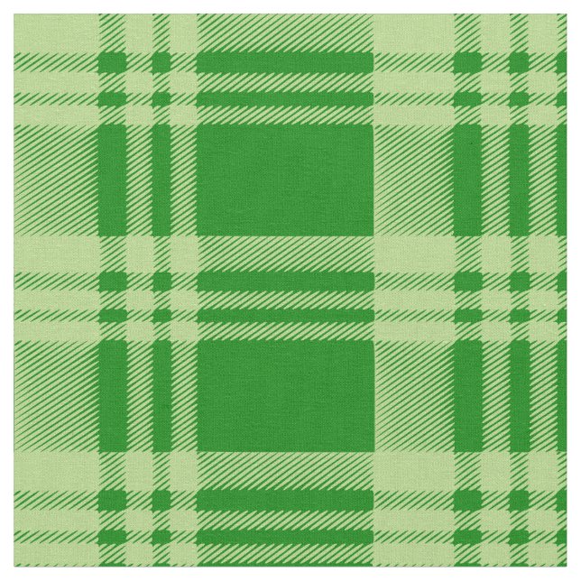 Grön rutig tyg & hantverk  (Närbild)