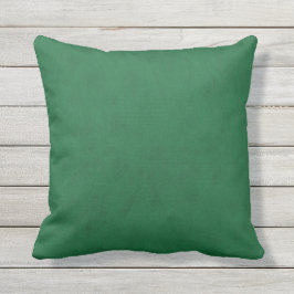 Grön sammetLook för smaragd Utomhuskudde