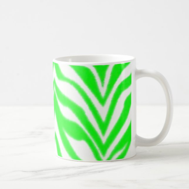 Grön sebramugg kaffemugg (Höger)