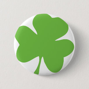grön shamrock knapp