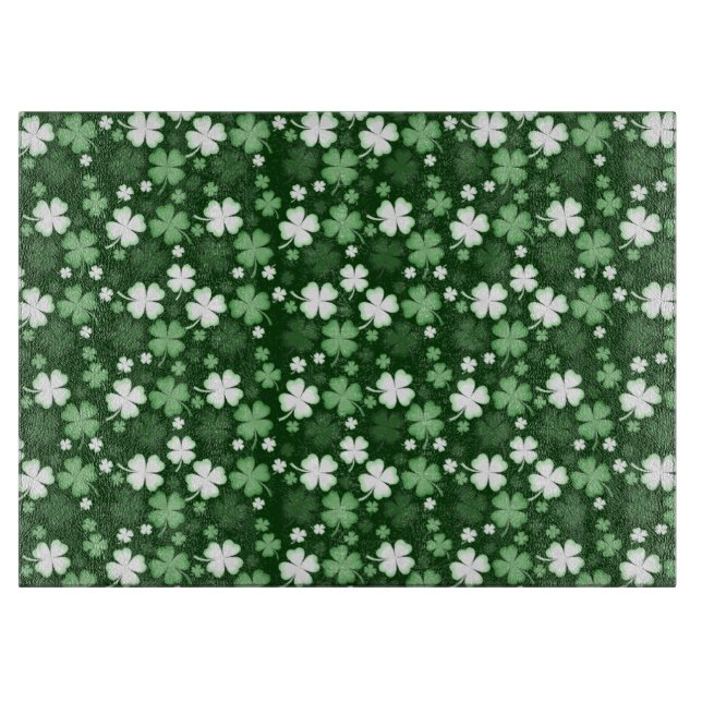 Grön Shamrock, St. Patricks dag (Framsidan)