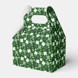 Grön Shamrock, St. Patricks dag Presentaskar