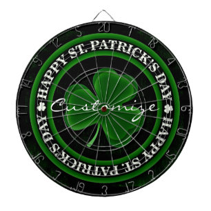 grön Shamrockst patrick's day Piltavla