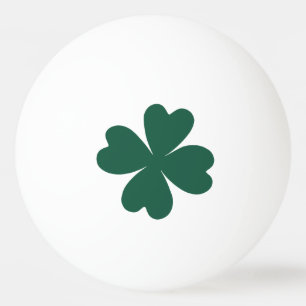 Grön shamrockst patricks day pingisboll