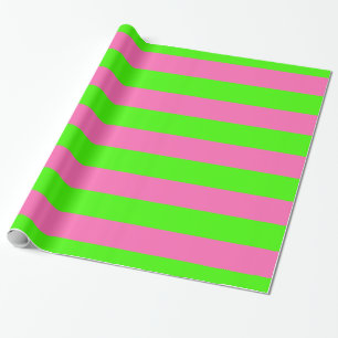 Grön Shock rosa #2 XL-diskett Rand 1X Presentpapper