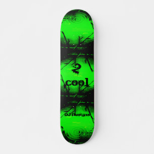Grön Skateboard för coola 2 Bräda 21,5 Cm