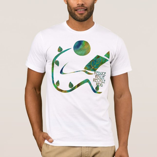 Grön skjorta för avläsare 4 x4 R T Shirt (Framsida)