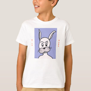 Grön skjorta för barn för Weenii "vildHare" T-shirt