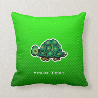 Grön sköldpadda kudde