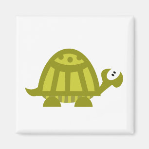 Grön sköldpadda magnet