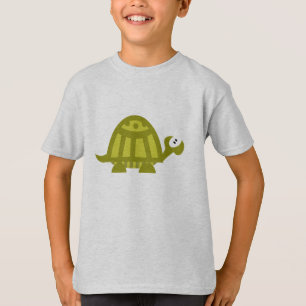 Grön sköldpadda t shirt