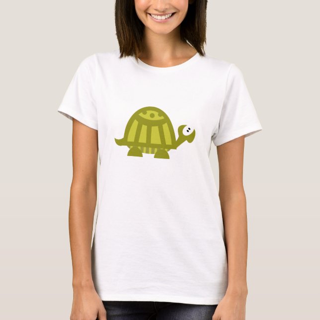 Grön sköldpadda tee (Framsida)