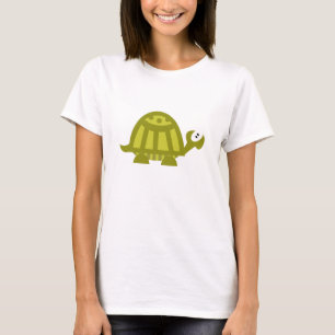 Grön sköldpadda tee shirt