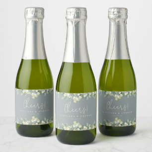 Grön snöbär+Eukalyptus Vinter Hochzeit Mini