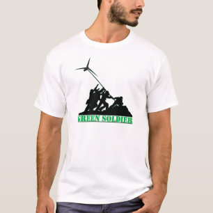 Grön soldatkvarn tee