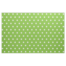 Grön sömnad för polka dotskonsthantverk som tyg