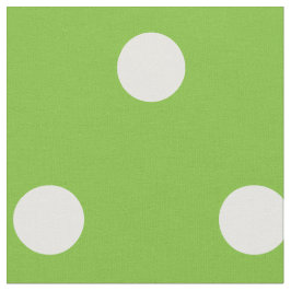 Grön sömnad för polka dotskonsthantverk som tyg
