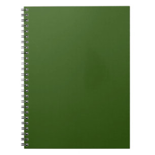 Grön Spiralanteckningsbok Minimalistisk Skoljourna Anteckningsbok